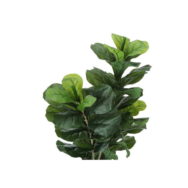 Black Green 41-Inch Indoor Faux Fake Floor Potted Decorative Artificial Plant, image 5